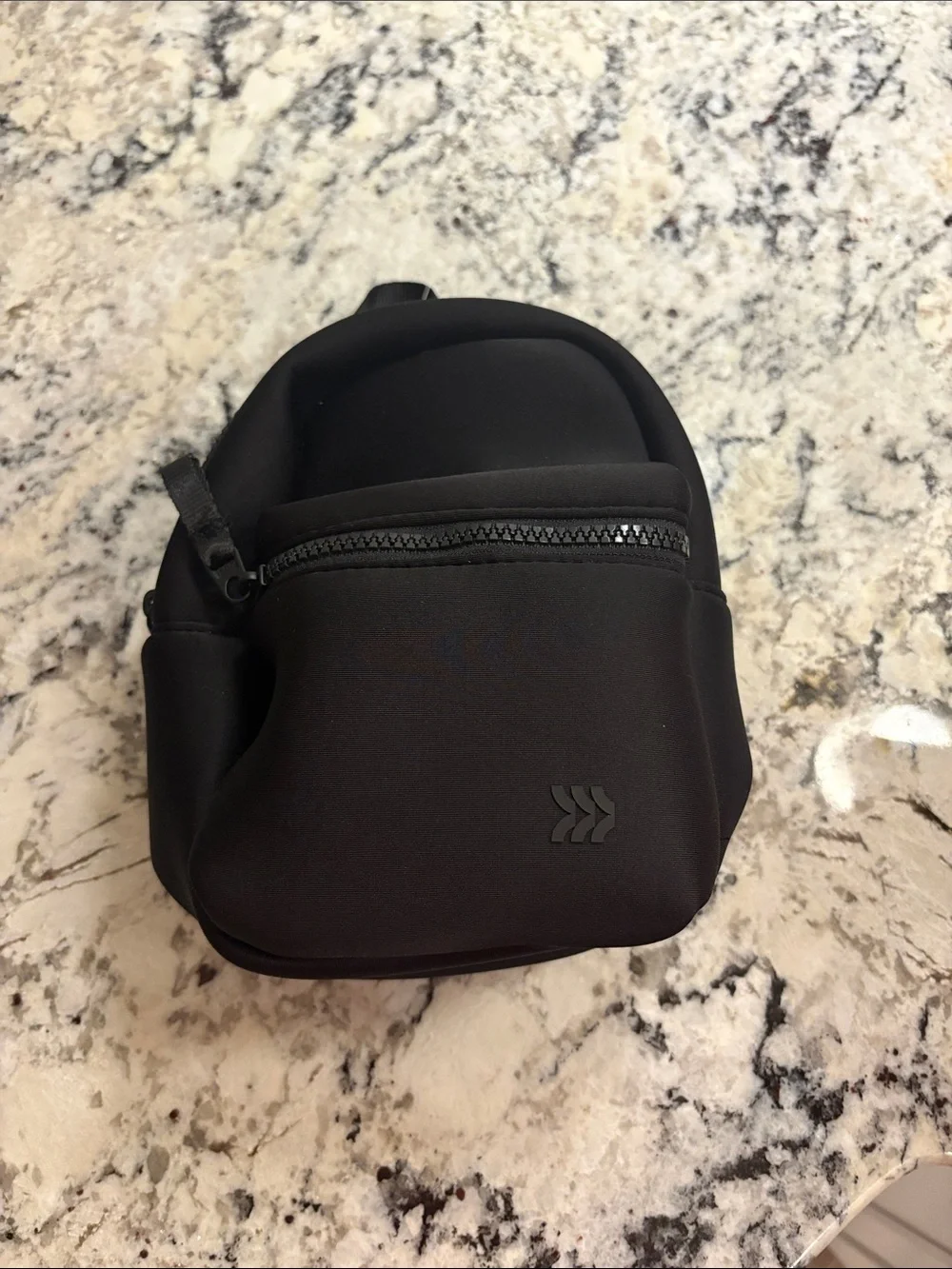 all in motion Black Mini Neoprene Backpack